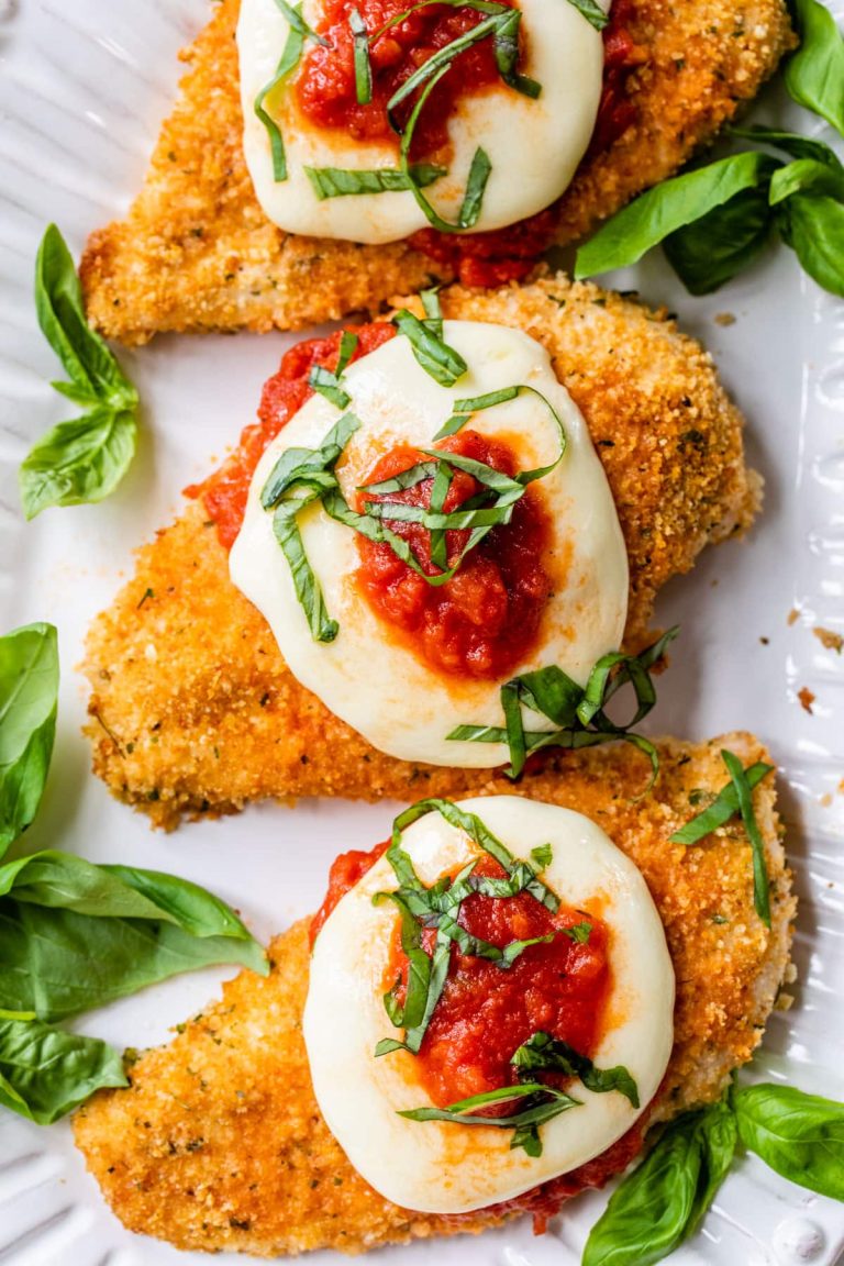 Baked Chicken Breast Parmesan Recipe