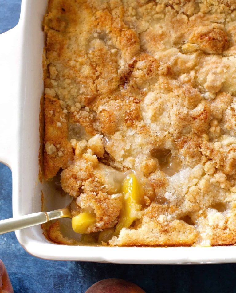 Can Peach Cobbler Recipe Easy