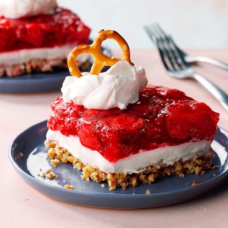 Recipe For Jello Pretzel Dessert