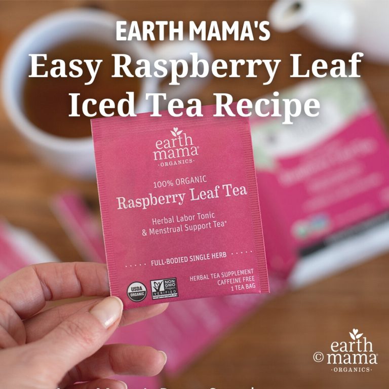Red Raspberry Leaf Iced Tea Recipe