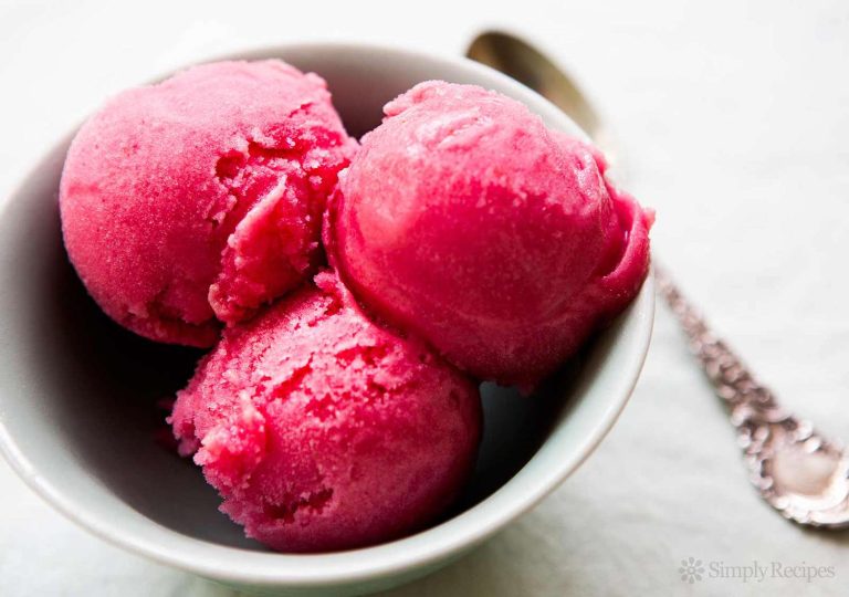 Rhubarb Sorbet Recipe